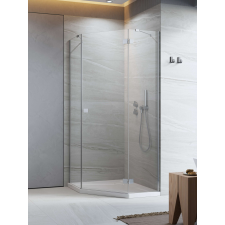 Radaway Essenza PTJ szögletes zuhanykabin 100x100 átlátszó balos kád, zuhanykabin