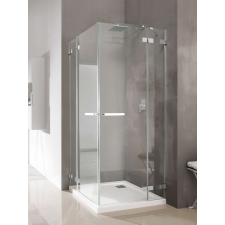 Radaway Euphoria KDD szögletes zuhanykabin 100x80 átlátszó kád, zuhanykabin