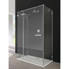 Radaway Euphoria KDJ+S szögletes zuhanykabin 100x75 átlátszó balos kád, zuhanykabin