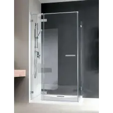 Radaway Euphoria KDJ szögletes zuhanykabin 110x120 átlátszó balos kád, zuhanykabin