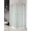 Radaway Euphoria PDD íves zuhanykabin 80x90 átlátszó