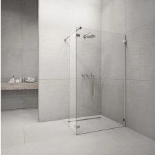 Radaway Euphoria Walk-in II zuhanyfal 100 átlátszó kád, zuhanykabin