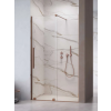 Radaway Furo Brushed Copper DWJ szálcsiszolt réz zuhanyajtó 140 átlátszó jobbos