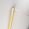 Radaway Furo Gold DWJ arany zuhanyajtó 120 átlátszó jobbos