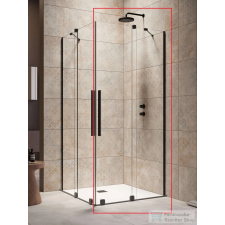 Radaway Furo KDD 110J zuhanykabin jobbos zuhanyajtó, fekete 10105110-54-01R kád, zuhanykabin