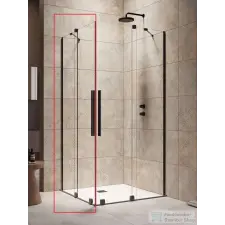 Radaway Furo KDD 120B zuhanykabin balos zuhanyajtó, fekete 10105120-54-01L kád, zuhanykabin