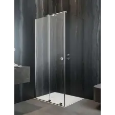 Radaway Furo KDJ RH szögletes zuhanykabin 100x110 átlátszó balos kád, zuhanykabin
