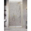 Radaway Furo SL Brushed Gold DWJ szálcsiszolt arany zuhanyajtó 100 átlátszó balos