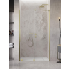 Radaway Furo SL Brushed Gold DWJ szálcsiszolt arany zuhanyajtó 110 átlátszó balos