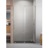 Radaway Furo SL Brushed Nickel DWJ szálcsiszolt króm zuhanyajtó 100 átlátszó balos
