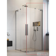 Radaway Furo SL KDD 90J zuhanykabin jobbos zuhanyajtó, szálcsiszolt króm 10305090-91-01R kád, zuhanykabin
