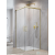 Radaway Idea 8 Brushed Gold KDD 120x120 szögletes tolóajtós zuhanykabin, szálcsiszolt arany 10370120-99-01L,10370120-99-01R