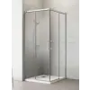 Radaway Idea 8 KDD szögletes zuhanykabin 90x100 átlátszó