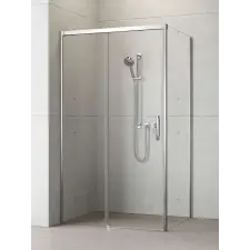 Radaway Idea 8 KDJ szögletes zuhanykabin 110x80 átlátszó jobbos kád, zuhanykabin
