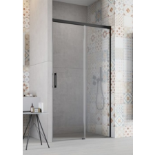 Radaway Idea Black DWJ 140 L kád, zuhanykabin