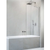 Radaway Idea Brushed Nickel PNJ II szálcsiszolt króm kádparaván 50 átlátszó