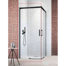 Radaway Idea KDD 110B zuhanykabin balos ajtó része, fekete 10370110-54-01L kád, zuhanykabin