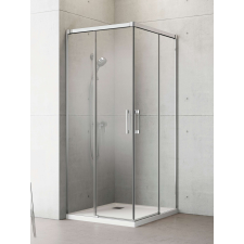 Radaway Idea KDD szögletes zuhanykabin 120x100 átlátszó kád, zuhanykabin