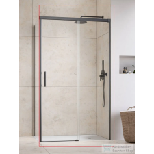 Radaway Idea KDJ 110J zuhanykabin jobbos ajtó része, szálcsiszolt fegyvermetál 387041-92-01R kád, zuhanykabin