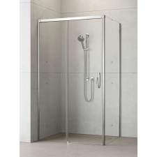 Radaway Idea KDJ szögletes zuhanykabin 160x120 átlátszó jobbos kád, zuhanykabin