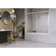 Radaway Idea PN DWJ kádparaván 180 átlátszó jobbos kád, zuhanykabin