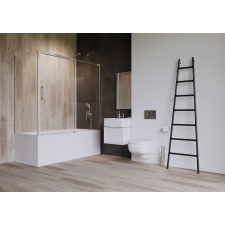 Radaway Idea PN DWJ+S kádparaván 170x80 átlátszó jobbos kád, zuhanykabin