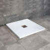 Radaway Kios C 80x80 műmárvány zuhanytálca fehér KC8080-53