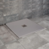 Radaway Kios C 90x90 műmárvány zuhanytálca betonszürke KC9090-52