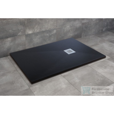 Radaway Kios F 100x80 műmárvány zuhanytálca fekete KF1080-54 kád, zuhanykabin