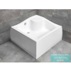 Radaway Korfu C 80x80 szögletes magasított zuhanytálca 4C88400-03