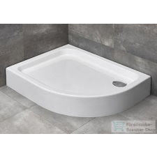 Radaway Laros E 100x80 íves aszimmetrikus zuhanytálca ST 90 zuhanyszifonnal balos SLE81017-01L kád, zuhanykabin