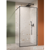 Radaway Modo F II Black 60 zuhanyfal, fekete (10409064-54-01)