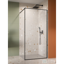 Radaway Modo F II Black 85 zuhanyfal, fekete (10409085-54-01) kád, zuhanykabin