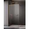 Radaway Modo F II Brushed Copper 135 walk-in zuhanyfal, szálcsiszolt réz (10409135-93-01)