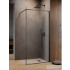 Radaway Modo F II Brushed GunMetal 95 zuhanyfal, szálcsiszolt fegyvermetál (10409095-92-01)