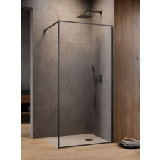 Radaway Modo F II Brushed GunMetal Walk-in szálcsiszolt fegyvermetál zuhanyfal 80 kád, zuhanykabin