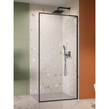 Radaway Modo F SL II Black Walk-in fekete zuhanyfal 75B kád, zuhanykabin