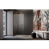 Radaway Modo F SL II Brushed Copper Walk-in szálcsiszolt réz zuhanyfal 120B