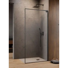 Radaway Modo F SL II Brushed GunMetal Walk-in szálcsiszolt fegyvermetál zuhanyfal 75B kád, zuhanykabin