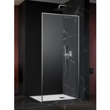 Radaway Modo F SL II Brushed Nickel Walk-in szálcsiszolt króm zuhanyfal 80B kád, zuhanykabin