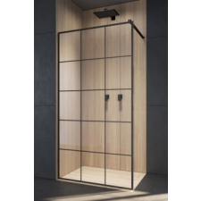 Radaway Modo New Black II Factory walk-in zuhanyfal,140x200cm kád, zuhanykabin