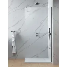 Radaway Modo New Brushed GunMetal II Walk-in szálcsiszolt fegyvermetál zuhanyfal 70 átlátszó kád, zuhanykabin