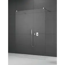 Radaway Modo New I Walk-in zuhanyfal 120 átlátszó kád, zuhanykabin