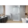 Radaway Modo SL II Brushed Gunmetal Walk-in szálcsiszolt fegyvermetál zuhanyfal 85 átlátszó jobbos