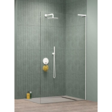 Radaway Modo SL II White Walk-in fehér zuhanyfal 110B kád, zuhanykabin