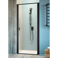 Radaway Nes Black DWJ I Frame 80 zuhanyajtó fekete jobbos 10026080-54-56R kád, zuhanykabin