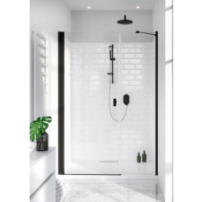 Radaway Nes Black DWS I zuhanyajtó 120x200 cm kád, zuhanykabin