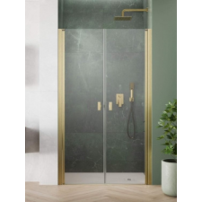 Radaway Nes Brushed Gold DWD I szálcsiszolt arany zuhanyajtó 110 kád, zuhanykabin