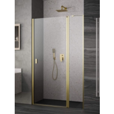 Radaway Nes Brushed Gold DWJ II szálcsiszolt arany zuhanyajtó 100J kád, zuhanykabin