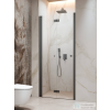 Radaway Nes DWB 90 zuhanyajtó, szálcsiszolt fegyvermetál profil, balos 10029090-92-01L